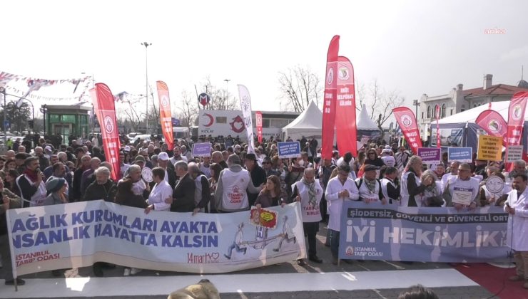 Hekimler: Susmuyoruz, hiçbir yere gitmiyoruz