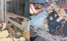 Birçok şehirde kuvvetli rüzgar etkili oldu: Yaralılar var