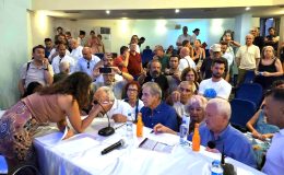 Bodrum’da çok gergin liman ÇED toplantısı